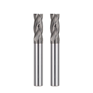 Carbide cvd Graphite endmill lớp phủ kim cương phay Cutter cho Graphite sợi carbon gốm 6 mét 12 mét Graphite phẳng End Mill - Product Image 1