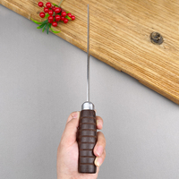 Couteau de cuisine de chef professionnel avec manche en bois Couteau à trancher la viande domestique Stock du fabricant disponible