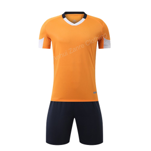 2026 Nieuw Nationaal Voetbalteam Tenue Design Hoge Kwaliteit Volwassen Voetbalset Op Maat Gemaakt Polyester Zomer Korte Ademend - Product Image 5