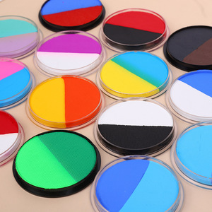Pigmento per Body Painting Bicolore 30g, Solubile in Acqua, per Trucco Viso e Scenico per Bambini, con Confezione in Scatola Colorata - Product Image 5