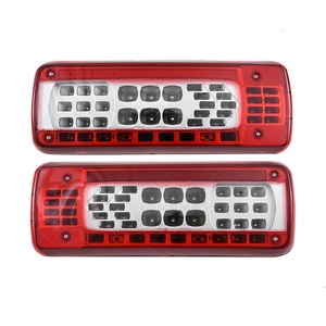 ชุดไฟท้ายรถบรรทุกสำหรับ Scania <span class=keywords><strong>Volvo</strong></span> ชุดไฟท้าย LED 12V24V ระบบไฟท้ายรถบรรทุกแบบมีไฟเส้นเดียว - Product Image 1