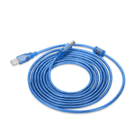 Taipuxi Usb tipo a macho a B macho 2,0 Cable de datos de impresora AM a BM USB 2,0 Cable de impresora Kabel para Escáner de impresora
