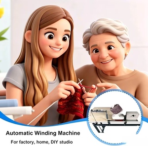 Machine à bobiner <span class=keywords><strong>automatique</strong></span> <span class=keywords><strong>électrique</strong></span> Qtools pour cônes de fil, bobineuse de laine domestique pour cônes de fil à tricoter - Product Image 5