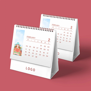 Calendrier de bureau triangulaire inspirant avec compte à rebours et affirmations, design allemand 2025, planification avec bureau debout, bureau canadien - Product Image 1