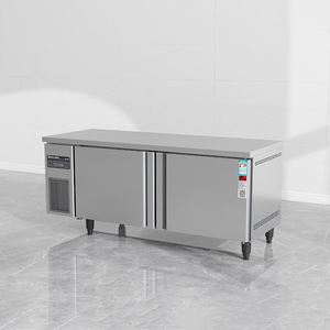 Congélateur commercial sous comptoir, refroidisseur en acier inoxydable, table de travail de comptoir, réfrigérateur, établi réfrigéré - Product Image 6