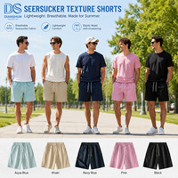 Pantalones Cortos Deportivos Holgados de Verano, Ligeros, Transpirables, de Secado Rápido, Unisex, 100% Poliéster, con Cierre de Cordón Lateral, Color Sólido