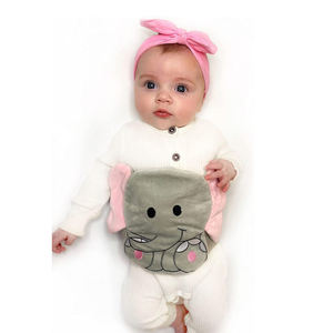 Alivio para Cólicos, Gases y Estómago Enfadado en Bebés, Envoltura Térmica para el Abdomen de Recién Nacidos, Cinturón Abdominal para Bebés, Almohadilla Térmica - Product Image 6