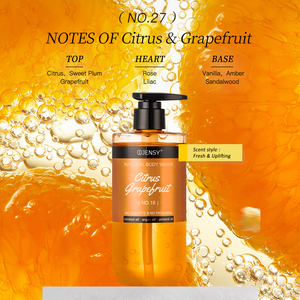 Gel de Ducha Perfumado y Blanqueador con Colágeno Cítrico Natural, Coco y Vitamina C Orgánica, Hidratante e Iluminador, Marca Privada - Product Image 5