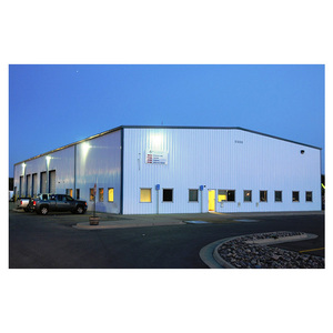 Pré-fabricada Armazém Pré-fabricado Estrutura Aço Oficina Edifícios Construção e Imobiliário Galpão <span class=keywords><strong>Metal</strong></span> - Product Image 5