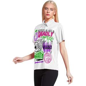 Polos de golf drôles confortables et respirants pour hommes et femmes pour des vêtements décontractés et des activités de plein air - Product Image 4