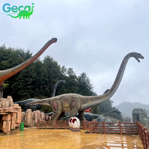 Gecai Simulation réaliste de grands dinosaures animatroniques en mouvement Modèle réaliste de Mamenchisaurus pour <span class=keywords><strong>Dino</strong></span> Park - Product Image 4