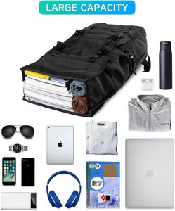 Free sample Convertible Waterproof Sports <b>Computer</b> <b>Bag</b> for Travel, Fashion Roll-Top Folding Backpack for Rucksack Day Pack - Product Image 6
