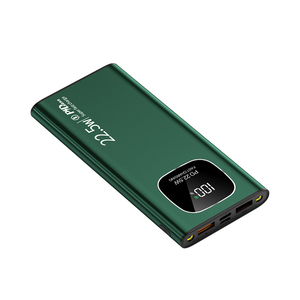 Batería Externa Portátil Ultra Delgada de Carga Rápida y Resistente al Agua de 10000mAh con Micro <span class=keywords><strong>USB</strong></span> y Tipo-<span class=keywords><strong>C</strong></span>, Ideal para Restaurantes y Uso Profesional - Product Image 1