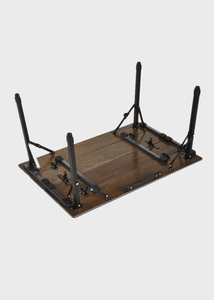 Wholesale mesa bamboo <strong>top</strong> outdoor picnic <strong>bbq</strong> metal folding camping <strong>tables</strong> - Product Image 2