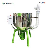 Mesin Pencampur Plastik KAIFENG untuk PVC PP PE PC ABS Desain Tegak Empat Roda Unit Bergerak Bahan Stainless Steel 201