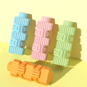 Wholesale <b>Pet</b> Dog Treat <b>Toys</b> Teeth Cleaning Luxury Eco Friendly Durable TPR Leak Food <b>Interactive</b> <b>Pet</b> Dog Chew <b>Toys</b> - Product Image 5