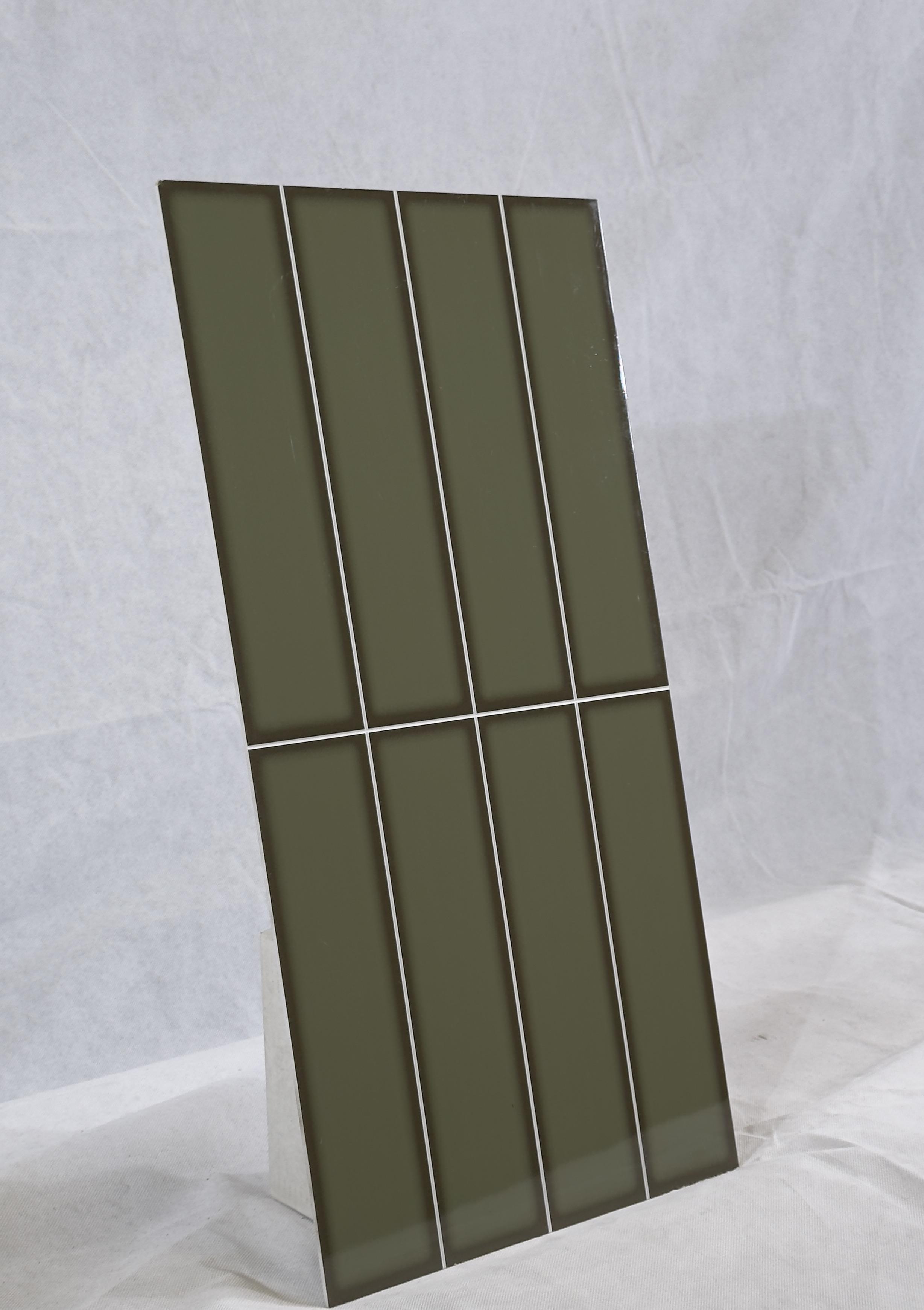 Antique greyish-green tile