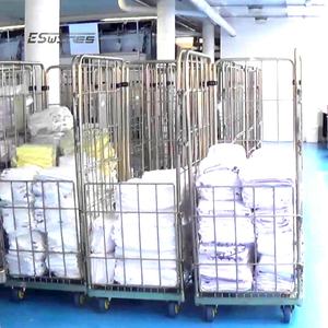 รถเข็นรีดโลหะแบบพับได้ทนทานปรับแต่งได้รถเข็นสำหรับคลังสินค้า - Product Image 5