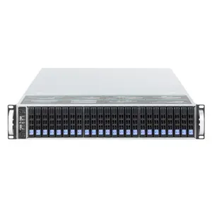 2U Rackmount NAS Storage Server powered by Intel E5-2600 v3/v4, E5-1600 v3/v4 Processors with 24 x 3.5/2.5 inch HDD bay