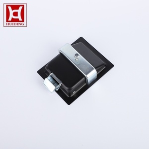 Keyless Recessed Paddle Handle Latch Durable Powder Coated Black Slam Latch for RV Horse Trailer Generator Engine Canopy Door - Product Image 3