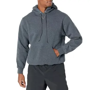Custom 100% Cotton Men's Dri-Power Fleece Hoodies Sweatshirts Moisture Wicking Cotton Blend Relaxed Fit Sizes S-4X