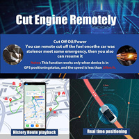 Dispositif antivol GPS 4G 2G pour véhicule, localisateur et traceur avec positionnement LBS, compatible avec les applications PC, Android et iOS pour la visualisation des trajets