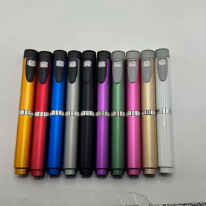 El bolígrafo <span class=keywords><strong>de</strong></span> inyección RANYA Metal V2 es reutilizable, ajustable, portátil, comercializable, disponible en varios colores, y presentado en vidrio. - Product Image 1