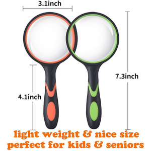 Kính Lúp Đọc Sách 4X Chất Lượng Hàng Đầu, Kính Lúp Cầm Tay Cho Người Cao Niên Và Người Cao Niên Có Màn Hình Đèn Điện Thoại Di Động - Product Image 3