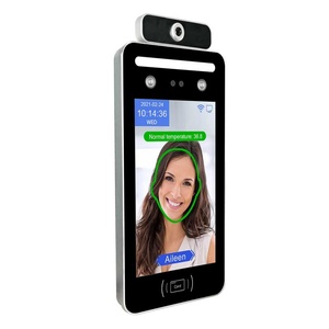 Dispositivo de Control de Asistencia con Reconocimiento Facial, Medición de Temperatura, Palma de la Mano, Visión Nocturna, Alta Seguridad, WIFI - Product Image 2