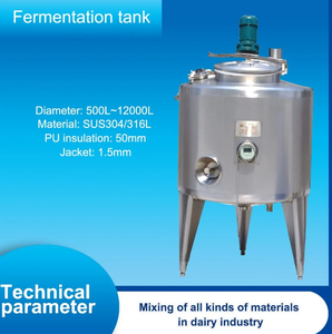 Tanque de Fermentación para Yogur, Leche <span class=keywords><strong>y</strong></span> <span class=keywords><strong>Cerveza</strong></span> - Product Image 1