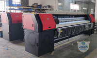 3.2m Autocollant Pvc Pu Flex Bannière Vinyle Bâche Toile Photo Machine D'impression Seiko 10ft Grand Format Solvant Encre Imprimante