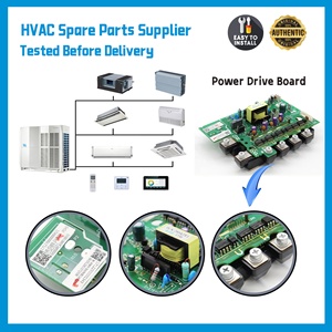 บอร์ดอินเวอร์เตอร์ Midea รุ่น ME-POWER-50A สำหรับเครื่องปรับอากาศ VRF ภายนอกอาคาร อะไหล่แผงวงจรควบคุม หมายเลข 17122300001343 - Product Image 4