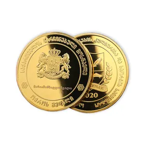 Kunden spezifische vergoldete Gedenkmünzen Design Zink legierung Herausforderung Münzen Kupfermünzen