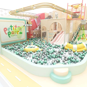 <span class=keywords><strong>Parc</strong></span> d'aventure intérieur pour enfants, centre de divertissement familial, aire de jeux interactive en bois sur mesure de grande taille, certifié CE - Product Image 1