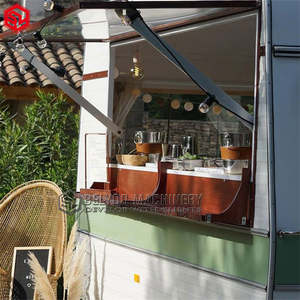 Camion de restauration rapide mobile OEM chariot de restauration mobile d'extérieur chariot de café thé chariot de crème glacée à vendre - Product Image 4