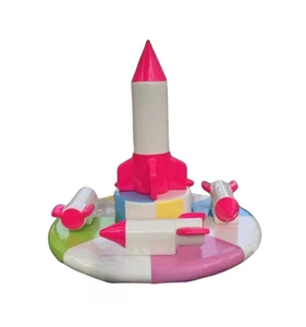 Carrusel eléctrico para juegos de interior, equipo de juego suave, tiovivo para niños - Product Image 4