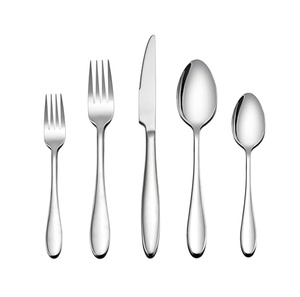Flatware Set <b>Dinner</b> Spoons Forks And <b>Knife</b> Stainless Steel Cutlery - Product Image 1