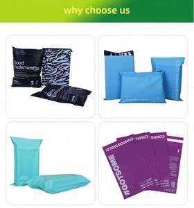 Manufacturer Biodegradable Plastic Shipping <b>Bag</b> <b>Compostable</b> Custom logo Printed Mailer Courier Postage Express <b>Bag</b> for Delivery - Product Image 4