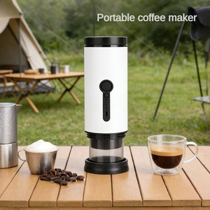 Machine à café portable à capsules, machine à expresso électrique compacte, mini cafetière rechargeable, multifonction tout-en-un - Product Image 1