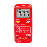 Multimètre numérique intelligent de poche VA28C avec écran LCD, testeur de tension DC/AC, lecteur de tension NCV, sécurité CATIII 600V, batterie Li-ion