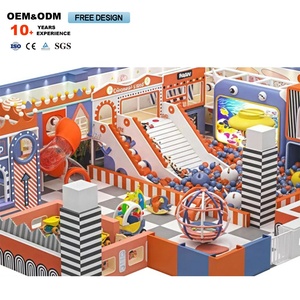 Large Indoor <b>Trampoline</b> for Sale, Amusement Park Jump Park - Product Image 3