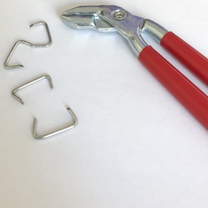 Alicates Profesionales para Anillos de Cerdo (Mordaza Curva) Rojos, 7.5 pulgadas de largo, 1/2 pulgada de ancho de mordaza, para Cercas, Jaulas de Animales y Rejas - Product Image 6