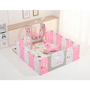 Set Giochi <span class=keywords><strong>per</strong></span> Bambini con Scivolo Piccolo e Recinto <span class=keywords><strong>per</strong></span> Asilo e <span class=keywords><strong>Giardino</strong></span>, <span class=keywords><strong>Giocattoli</strong></span> in Plastica <span class=keywords><strong>per</strong></span> Interni - Product Image 3