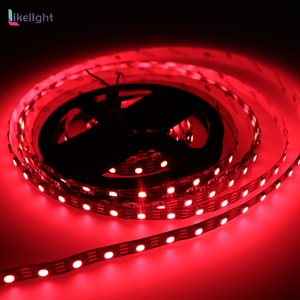 Luce magica LIKELIGHT DC5V 60LED/m ICWS2811 SK6812 WS2812B RGB SMD5050 flessibile indirizzabile digitale illuminazione a <span class=keywords><strong>LED</strong></span>