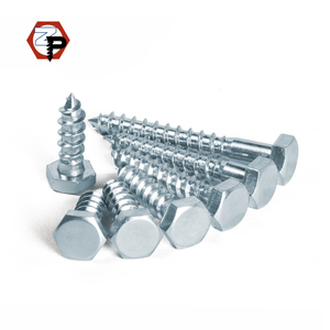 DIN571 Carbon Steel M6 M8 M10 M12 30mm50mm 80mm 120mm Self Tapping <strong>Screws</strong> Hex Hexagon Head Lag <strong>Wood</strong> <strong>Screws</strong> - Product Image 1