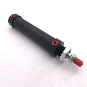 ROB series mini double acting oil piston hydraulic cylinder bore 32mm round oil cylinder