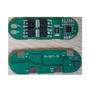<span class=keywords><strong>BMS</strong></span> <span class=keywords><strong>3S</strong></span> <span class=keywords><strong>10A</strong></span> NMC con NTC para Baterías Lifepo4, Placa de Protección de Batería <span class=keywords><strong>3S</strong></span> 2MOS 5A para Baterías de Iones de Litio 18650 para Herramientas Eléctricas - Product Image 3