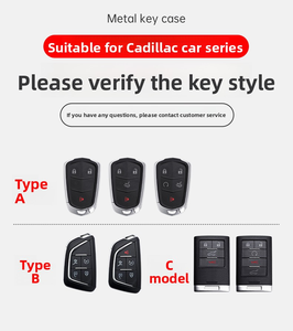 สำหรับฝาครอบกุญแจรุ่นเก่าของรถ Cadillac CTS/XTS  รวมถึงเคสกุญแจและเปลือกป้องกันกุญแจของรุ่น ATS/SRX ปี 2012-2015 - Product Image 6