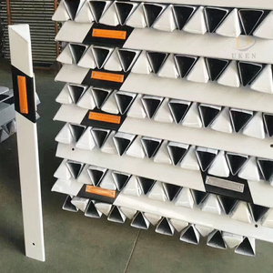 Sicurezza stradale in fibra di vetro bianco verticale a terra alta riflettori riflettenti per delineatore stradale - Product Image 6