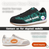 Baskets décontractées superposées pour hommes avec empeigne à lacets, chaussures personnalisables avec logo pour les acheteurs de marques |   FN112A-26025184-12